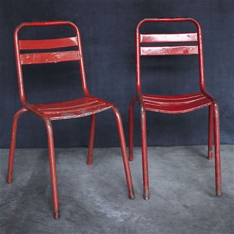 Vintage Slatted Beer Garden Chairs From Greenhousedesignstudio