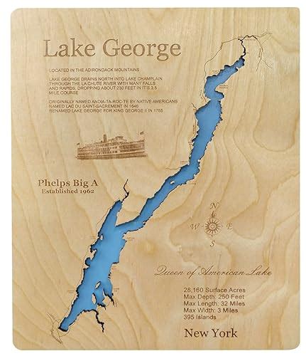 Lake George New York Map Draw A Topographic Map