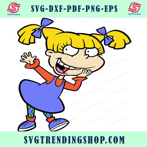 angelica pickles rugrats svg 6 svg dxf cricut silhouette cut file instant download1165223