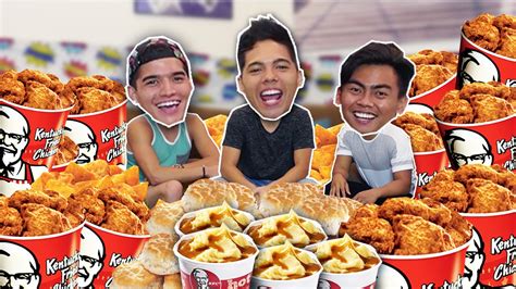 We don't support landscape mode yet. DELETED SCENES: THE ENTIRE KFC MENU IN 10 MIN CHALLENGE ...