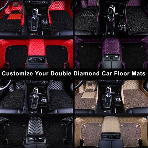 Customize Your Double Diamond Car Floor Mats Aston Mats Reinvent