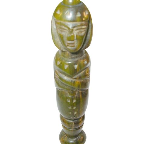 Vintage Bakelite Egyptian Goddess Perfume Bottle Extremely Rare From