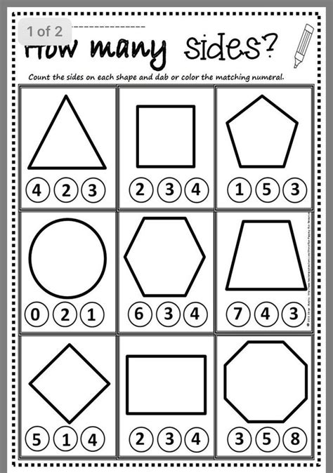 Download Free Printables At Preview I Know My Shapes Fall Math And