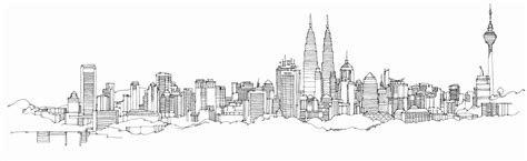 Cityscape Sketch At Explore Collection Of