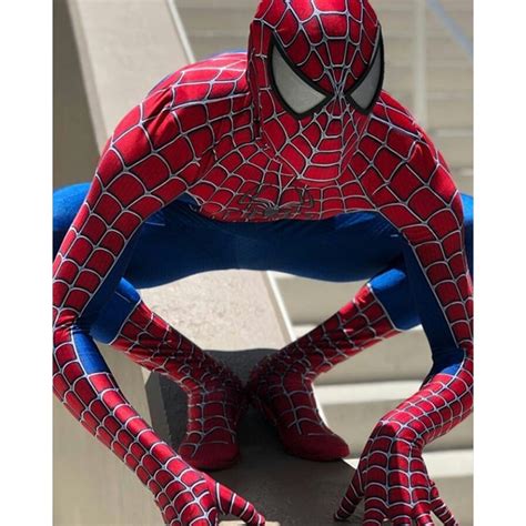 Halloween Classic Raimi Spiderman Cosplay Costume 3d Printed Kids Adult