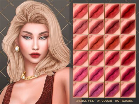 Lipstick 137 By Julhaos At Tsr Sims 4 Updates