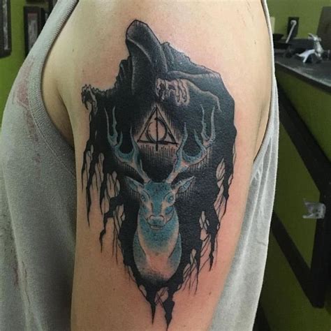 Dementor Patronus My First Tattoo By David Williams Tattoo Artistry Tucson Az • R Tattoos