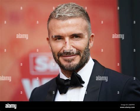 David Beckham Attending The Suns Who Cares Wins Awards At The