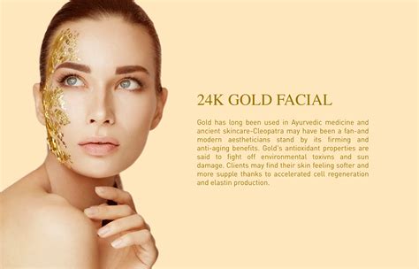 24k Gold Facial Treatment Medicdeno Breakthrough In Anti Aging