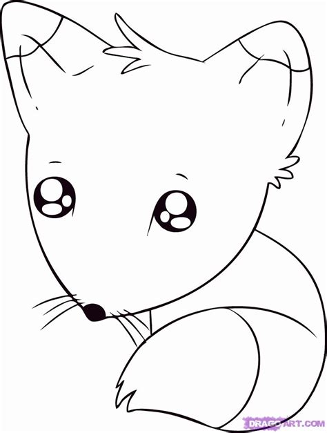 Chibi Fox Step By Step Chibis Draw Chibi Anime Coloring Home