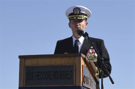 Top Navy Admiral Open To Bringing Back Fired Aircraft Carrier Captain
