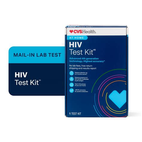 Cvs Health At Home Hiv Test Kit 1 Ct