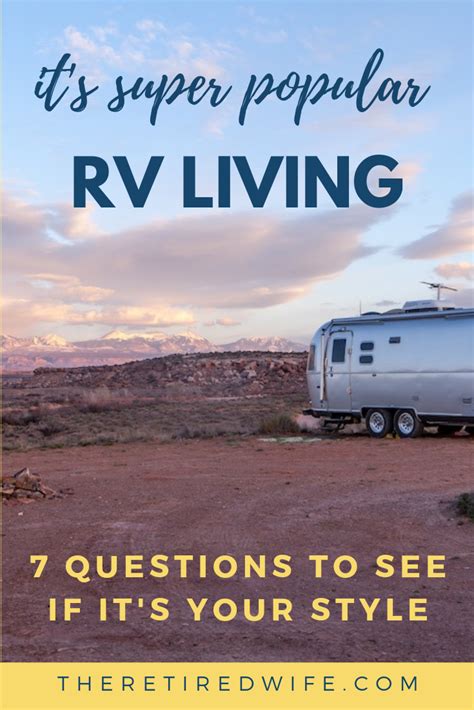 Maybe you would like to learn more about one of these? HOW TO FIND OUT IF RV LIVING IS A GOOD FIT FOR YOUR LIFE ...