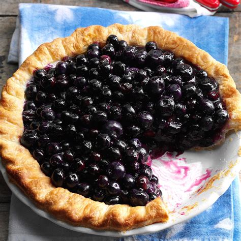 From bbc good food magazine. Cape Cod Blueberry Pie Recipe | Taste of Home