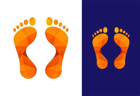 Foot And Foot Care Icon Logo And Ankle Healthcare Free Vector