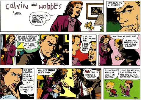 Calvin And Susie As Husband And Wife Part 1 Rcalvinandhobbes