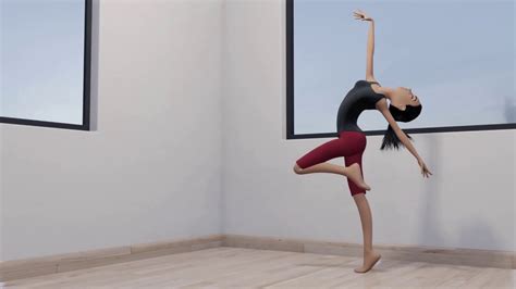 Dance Animation 3d Blender Body Mechanics Youtube