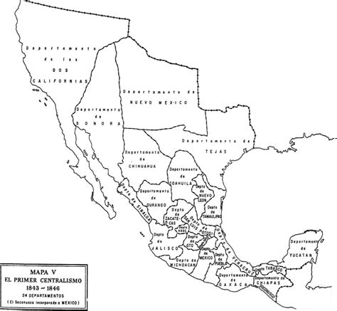 Lbumes Foto Mapa De La Rep Blica Mexicana Sin Nombres Con