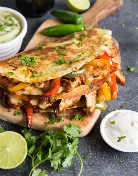I often make this quesadilla just for myself. The BEST Chicken Quesadilla Recipe | Don't Go Bacon My Heart