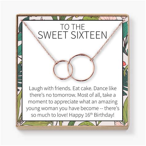 One of the more useful sweet 16 gift ideas, bluetooth speakers are the perfect smartphone companion. Sweet 16 Gift Necklace: Sweet Sixteen, 16th Birthday ...
