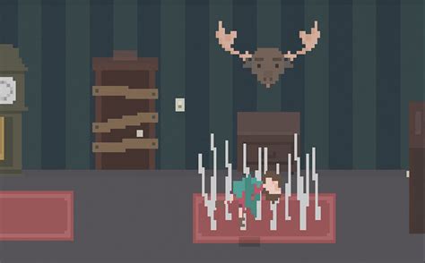 Les Autres Survival Horror House Pixel Art Horror Game
