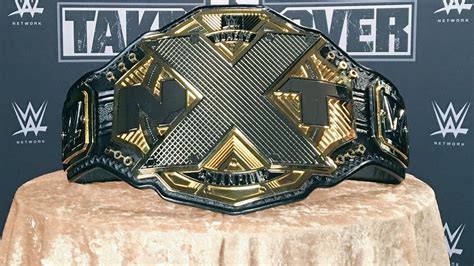 Wwe Unveils Three New Nxt Championship Titles At Takeover Orlando