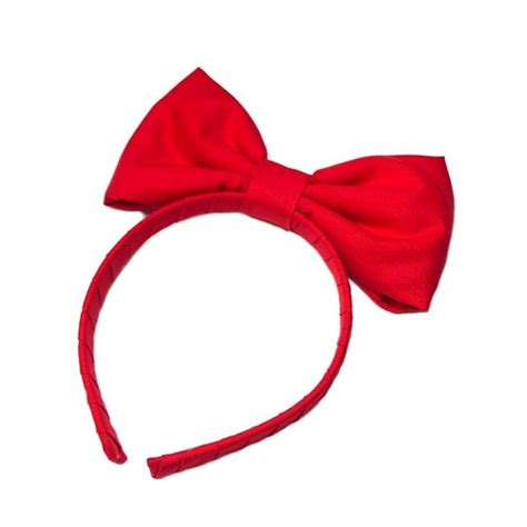 Snow White Headband Red Bow Headband Cosplay Bow Snow White Etsy In