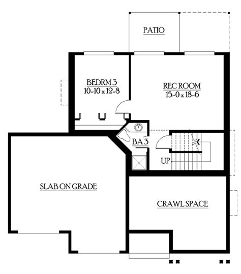 Craftsman Style House Plan 3 Beds 3 Baths 2640 Sqft Plan 132 355