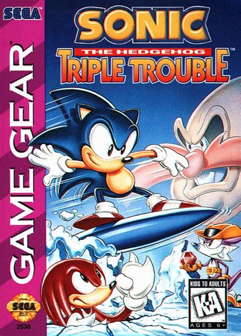 Sonic Triple Trouble Sega Game Gear Nerd Bacon Magazine