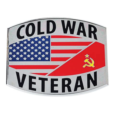 Cold War Veteran Car Emblem Car Accessories