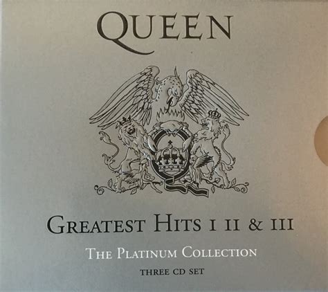 Queen Greatest Hits I Ii And Iii The Platinum Collection 2002 Cd