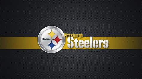 Free Download Pittsburgh Steelers Logo Wallpaper Hd 3840x2160 For