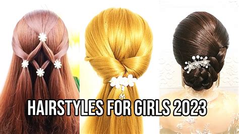 Hairstyles For Girls Top Hair Styles For Girls Hairstyles 2023 14 Youtube