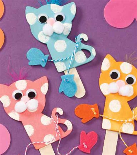 Three Little Kittens At Cat Crafts Preschool Nursery Rhyme