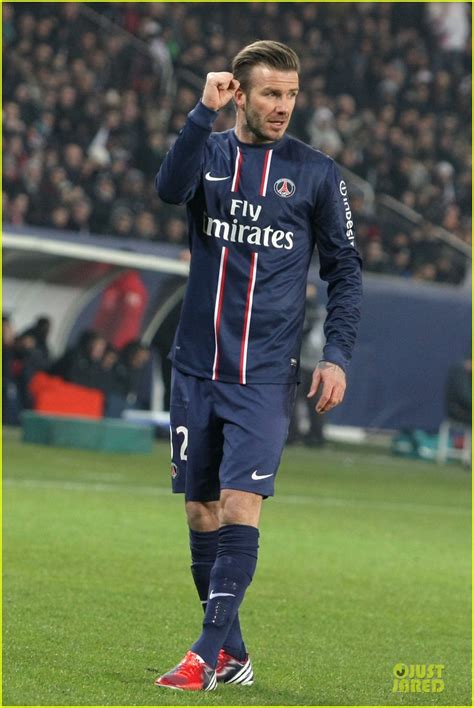 David Beckham I Feel Comfortable With Paris St Germain Photo