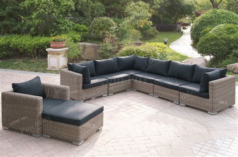 Patiofurniture.com has all of your patio furniture needs including the best material for outdoor furniture. 420 Outdoor Patio 8Pc Sectional Sofa Set by Poundex w/Options