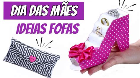 Diy Ideias De Presentes Para Dia Das MÃes Youtube