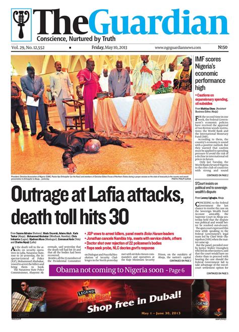Fri 10 May 2013 The Guardian Nigeria By The Guardian Newspaper Issuu