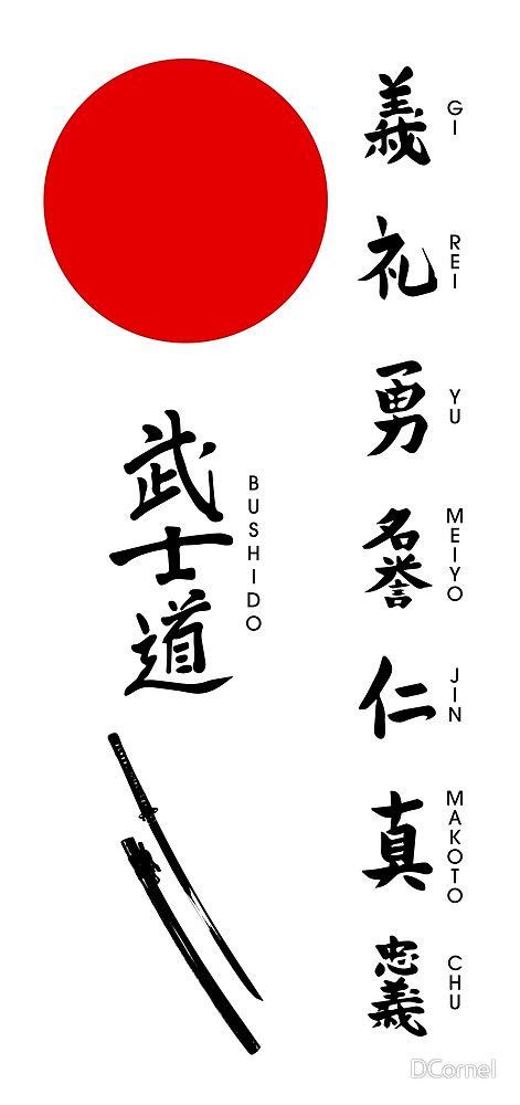 Making a tattoo is a very responsible decision in the life of those that want to have it. «Bushido y Sol japonés» de DCornel | Japanese tattoo, Japanese tattoo symbols, Kanji tattoo