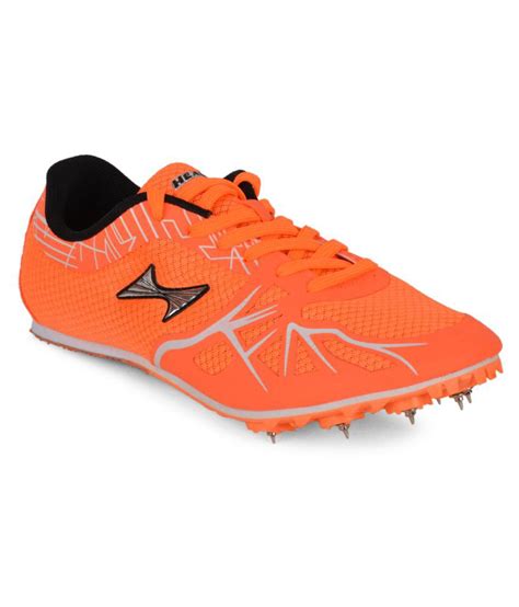 Health Health Running Spikes Orange Running Shoes - Buy Health Health Running Spikes Orange ...