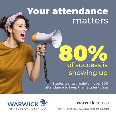 Your attendance matters - Warwick Institute of Australia