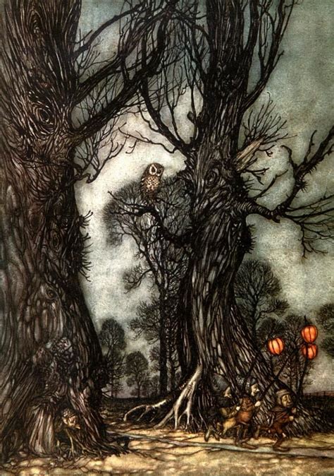 Peter Pan In Kensington Gardens By Arthur Rackham Arthur Rackham