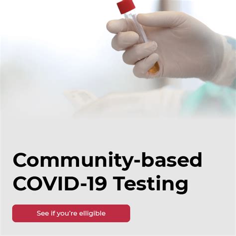 Covid 19 Community Testing University Relations
