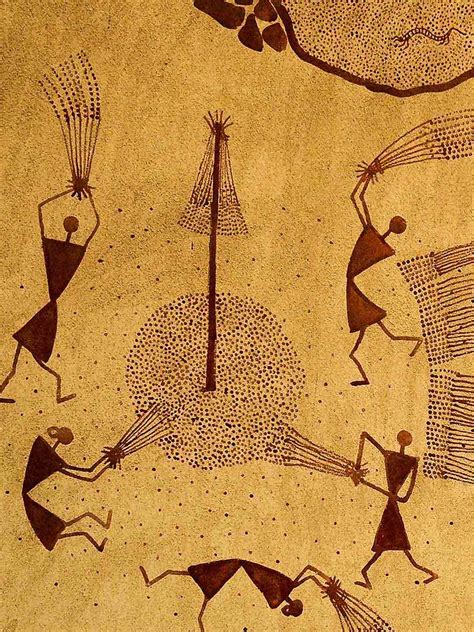 Warli Paintings Tribal Art From India Silk Road Gallery