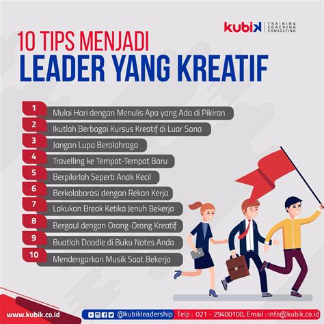 10 Tips Menjadi Leader Yang Kreatif Kubik Leadership