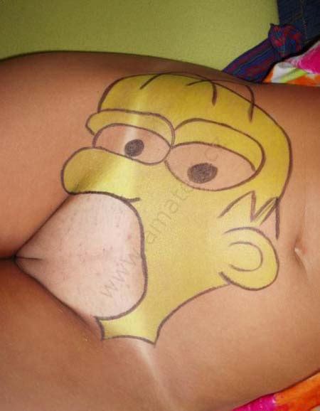 Homer Pussy Tattoo Homer Simpson