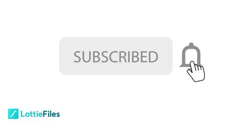 Youtube Subscribe Button Animation By Chitta Shanmukha Lottiefiles