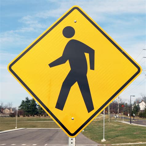 Pedestrian Crossing Sign What Does It Mean