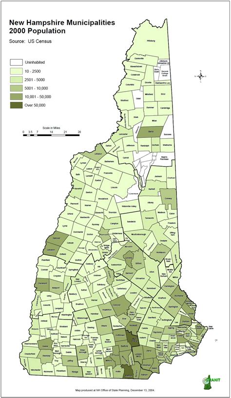 City Map New Hampshire