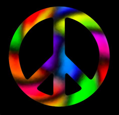 Cool Colorful Peace Signs Clipart Best